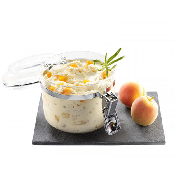 Aprikose-Rosmarin-Frischkäsezubereitung