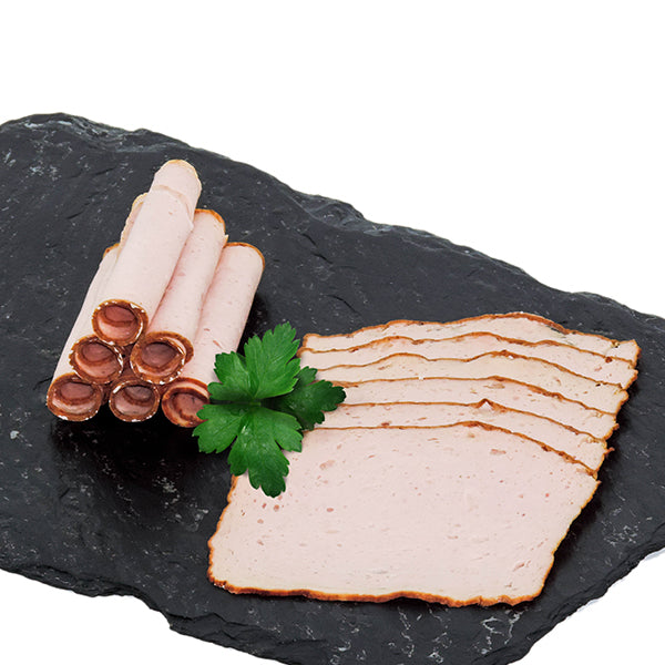 Bayerischer Leberkäse - Geschnitten
