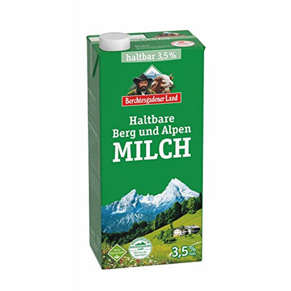 Haltbare Berg und Alpen Milch 3,5 % - Berchtesgadener Land 1 l
