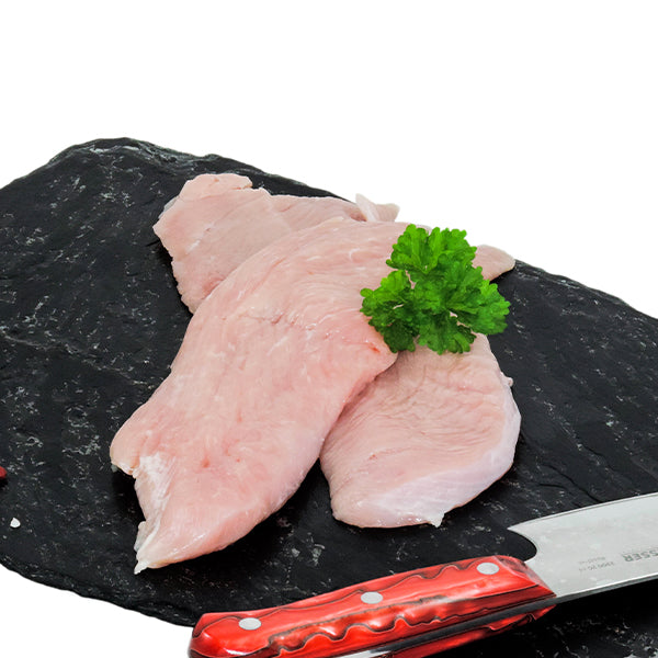 Truthahnschnitzel - Geschnitten