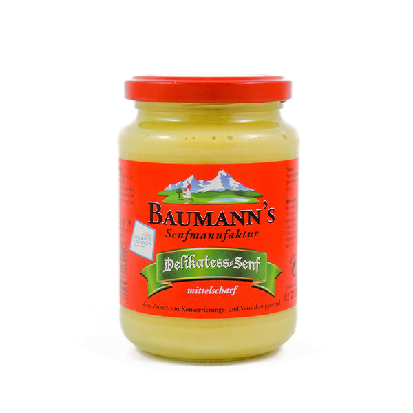 Delikatess-Senf Mittelscharf - Baumann