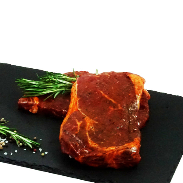 Jungbullen Lenden Steak - Mariniert