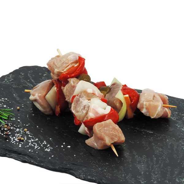 Schaschlik Spieße - Fertig gesteckt