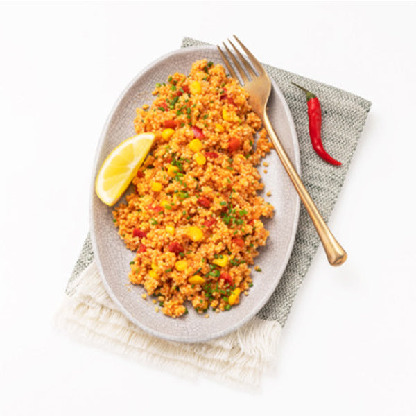 Pikanter Couscous-Salat
