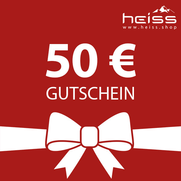 Geschenk Gutschein - heiss shop