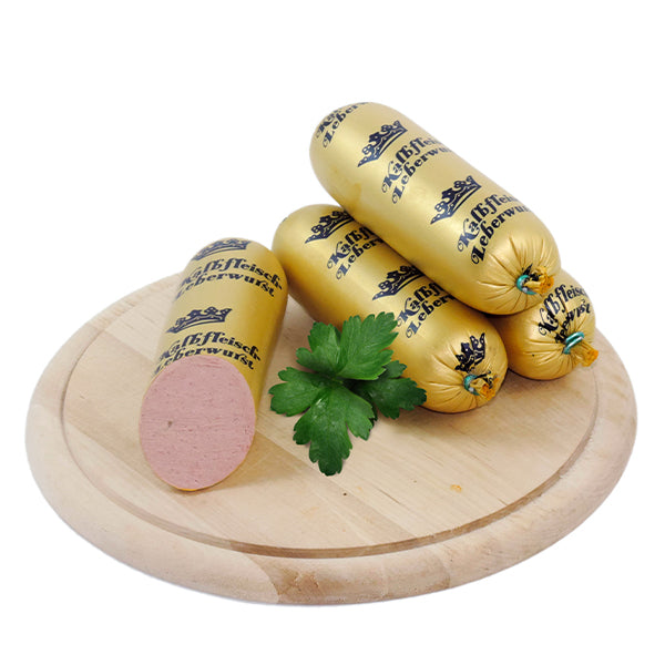 Leberwurst im Golddarm
