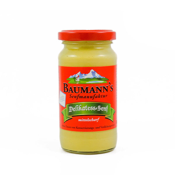 Delikatess-Senf Mittelscharf - Baumann